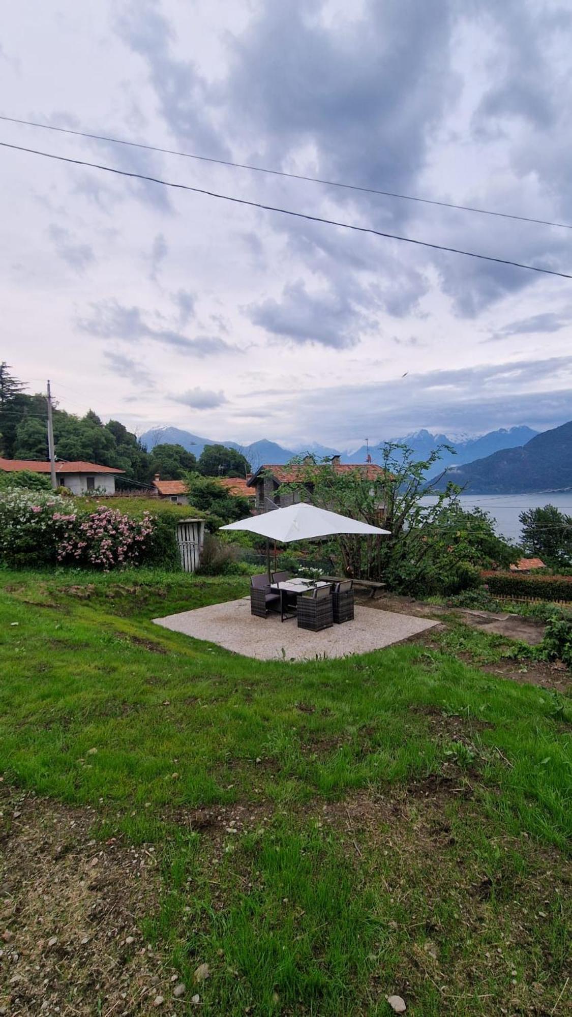 Villetta Con Giardino Privato Cremia Bagian luar foto